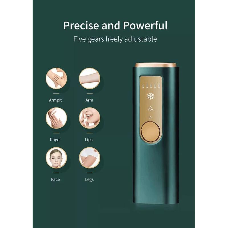 Drop Shipping Home Use 5th Gear Quartz Tube Mini Hair Removal Appliances Permanent Ipl Hair Removal Device Handset