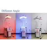 6 In 1 Portable PDT Photon Light Facial Therapy 6 Colors LED Face PDT Light RF skin tighten Hydro Facial Machine