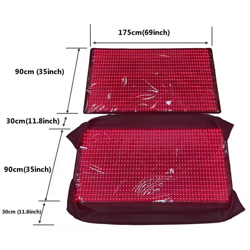 Infrared Light Therapy weight loss 660nm 850nm red light therapy mat for full body