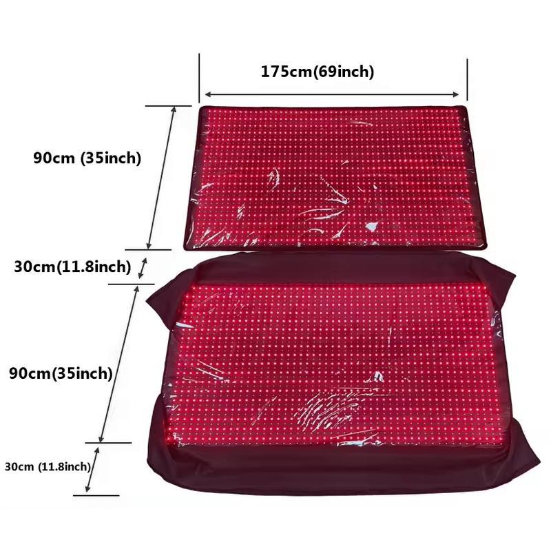 Infrared Light Therapy weight loss 660nm 850nm red light therapy mat for full body