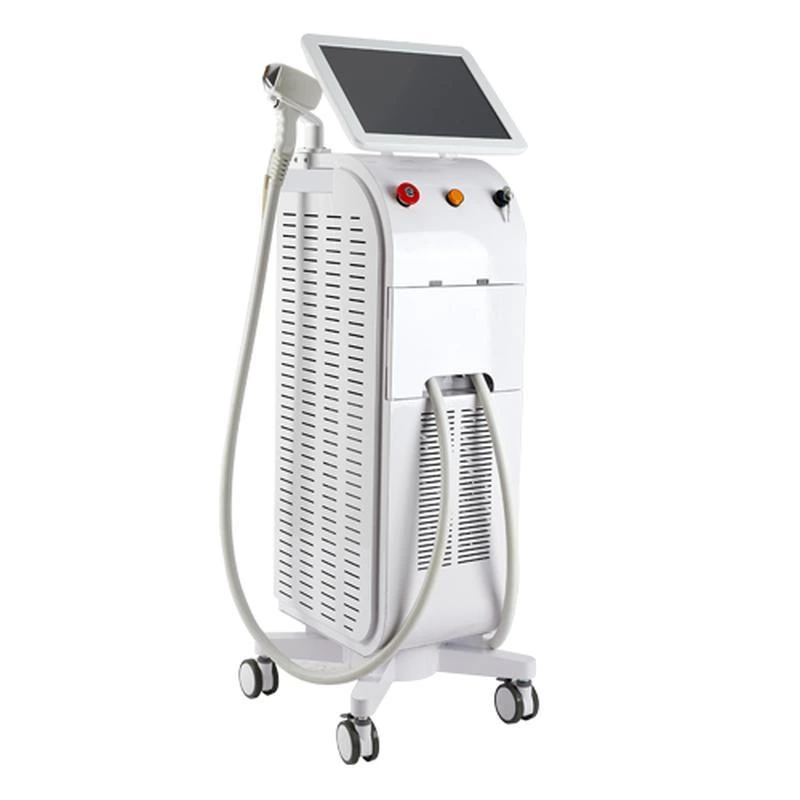 Multifunctional 2 in 1 yag 808 diode laser hair removal and tattoo machine for salon