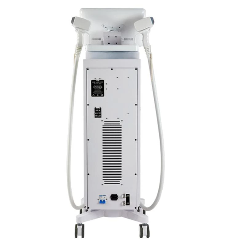 Multifunctional 2 in 1 yag 808 diode laser hair removal and tattoo machine for salon