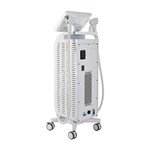Multifunctional 2 in 1 yag 808 diode laser hair removal and tattoo machine for salon