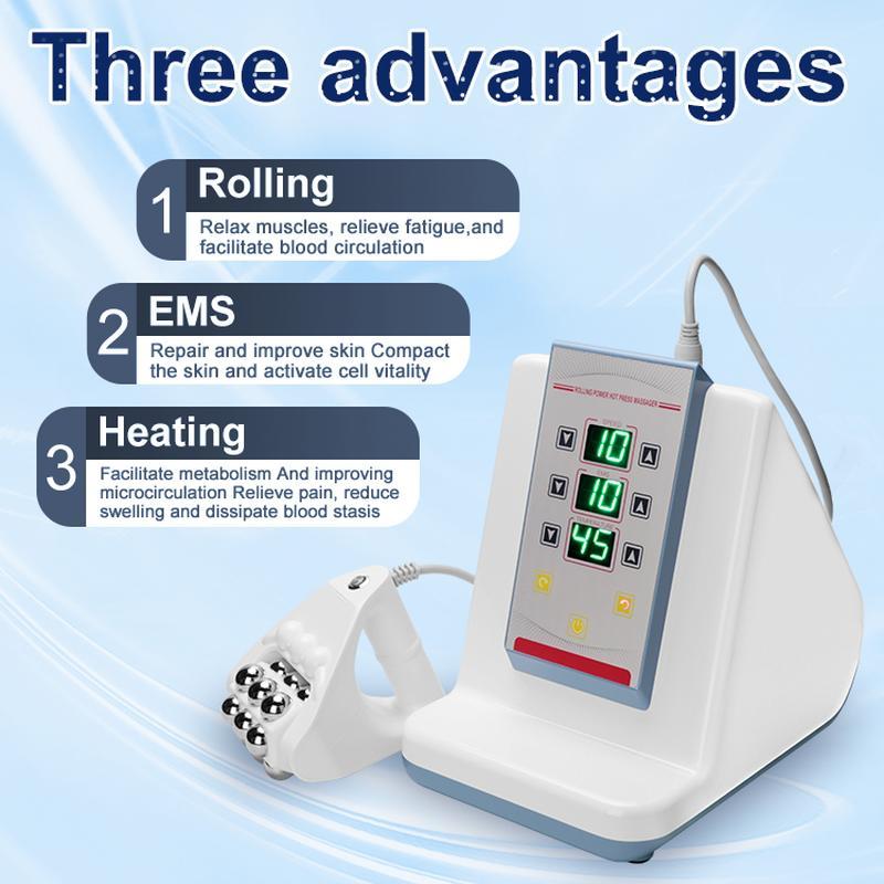Heating Rf Endosfera Roller Muscle Relaxer Vibration Fitness Massager Body Slimming Machine