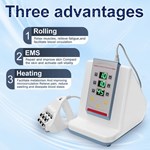 Heating Rf Endosfera Roller Muscle Relaxer Vibration Fitness Massager Body Slimming Machine