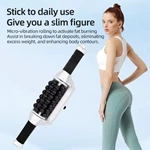 handheld silicone lymphatic drainage anti cellulite massager roller body sculpting
