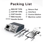 448Khz Tecar Rf Diathermy Therapy Deep Care Physiotherapy Pain Relief Body Beauty Machine