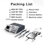 448Khz Tecar Rf Diathermy Therapy Deep Care Physiotherapy Pain Relief Body Beauty Machine