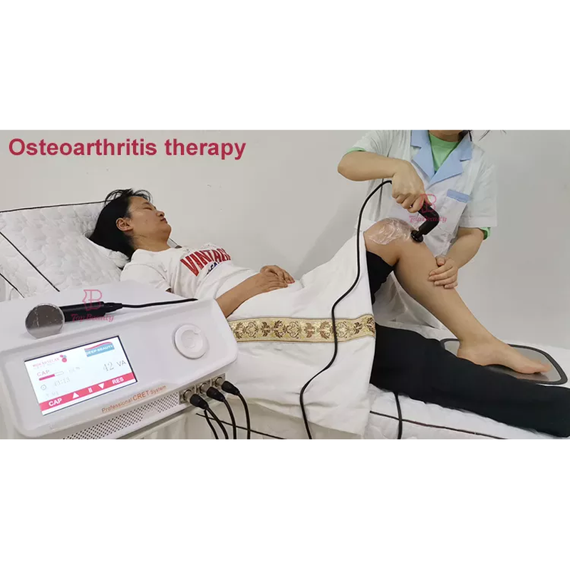 portable pain relief 448Khz tecar therapie indiba physical rehabilitation tecar wave therapy machine