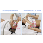 Korea Cooling RF butt lift body sculpting massage rf Face Lifting Body Sliming Machine