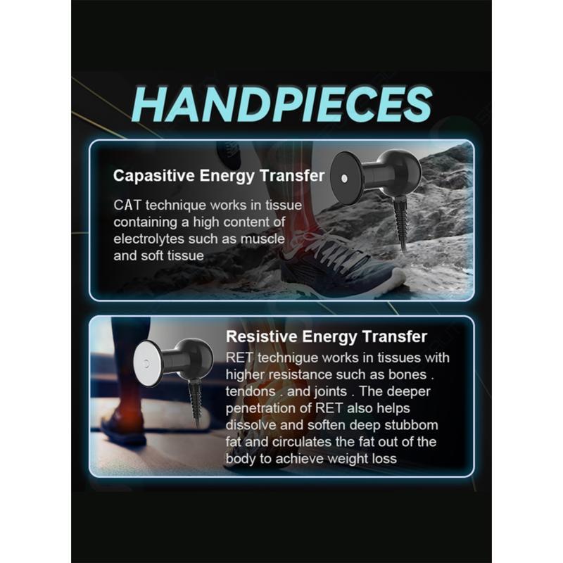 448khz Tecar Indiba Physiotherapy cet ret rf therapy pain relief rotation Roller machine