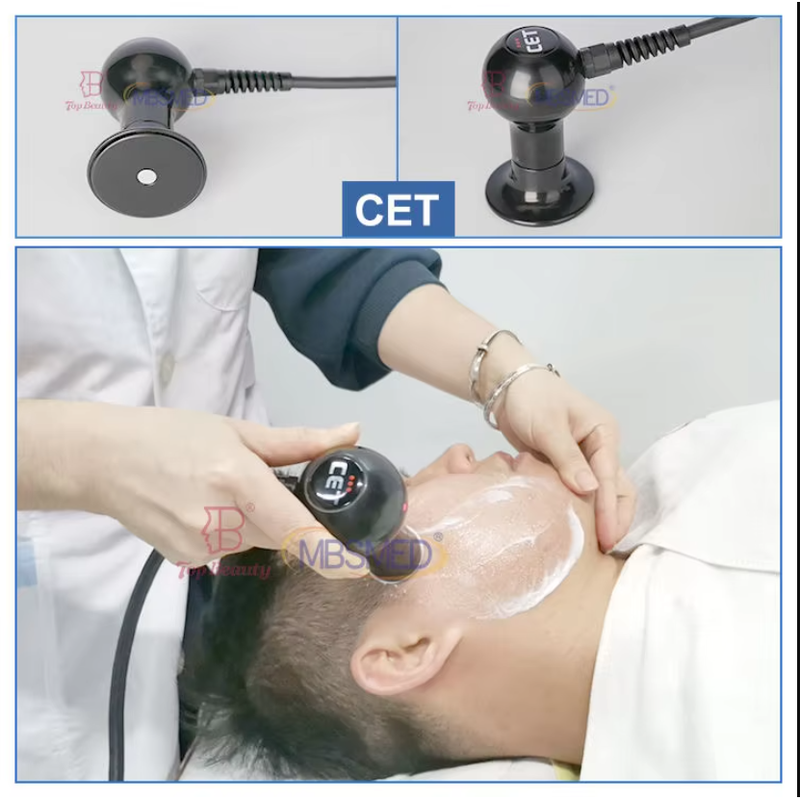 448khz Tecar Indiba Physiotherapy cet ret rf therapy pain relief rotation Roller machine