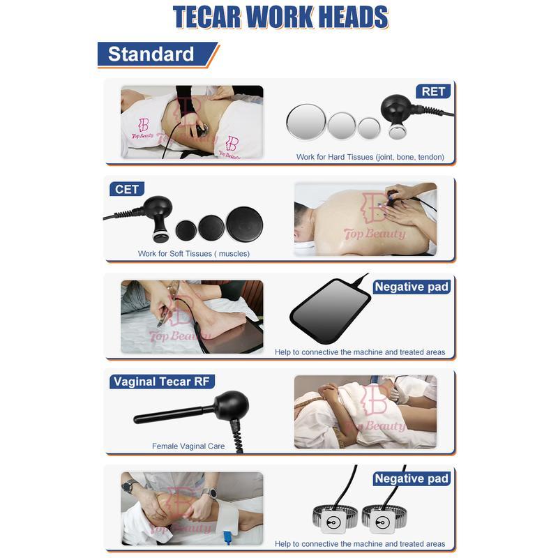 448KHZ Indiba Tecar Diatermia Pain Relief Physiotherapy Machine
