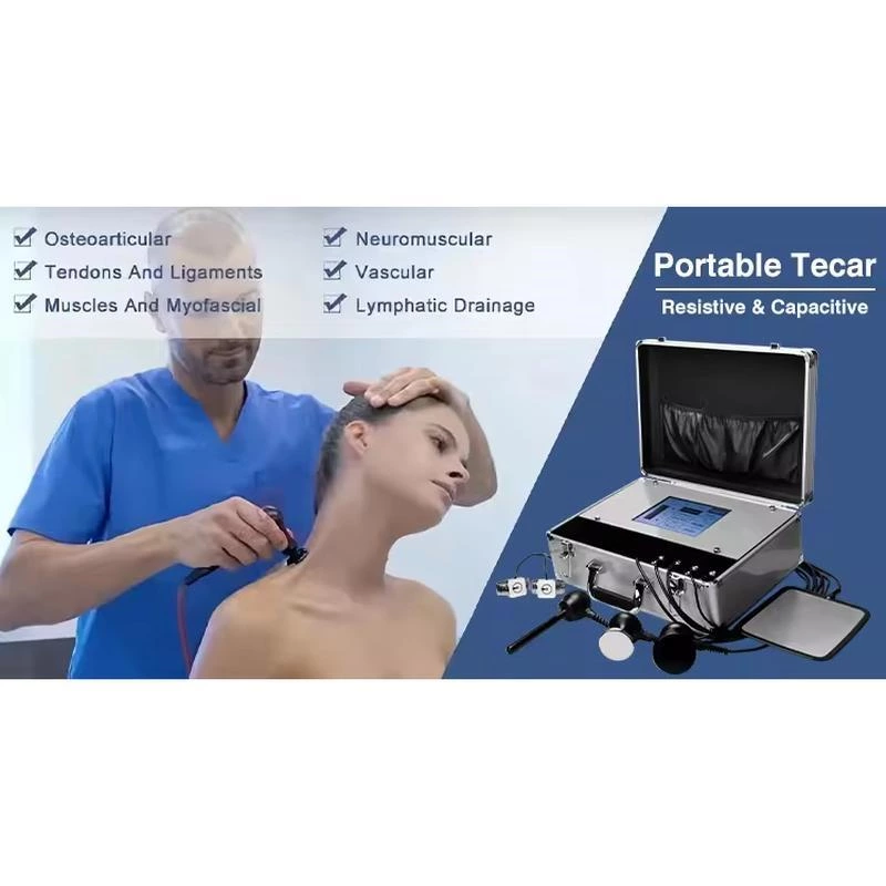 448KHZ Indiba Tecar Diatermia Pain Relief Physiotherapy Machine