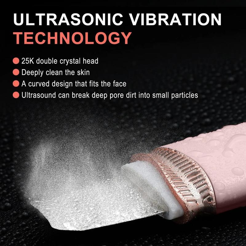 Skin Scrubber Ultrasonic Skin Scrubber Facial Cleansing Lifting Massage Skin Scrubber Machine
