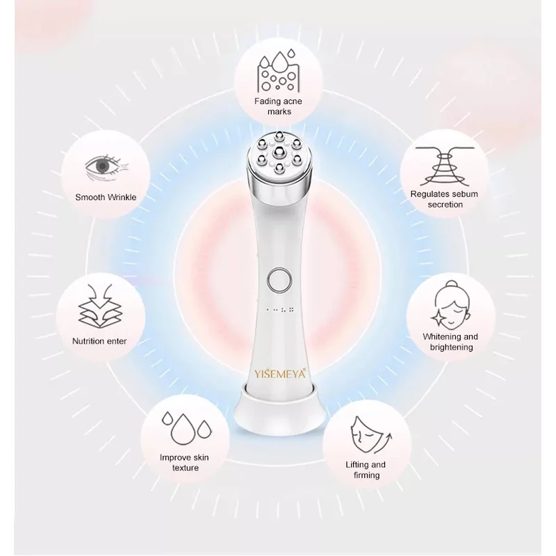 Beauty Personal Care Products 3 in1 RF LED Vibration device Face Beauty Skin Care Face Beauty Equipment