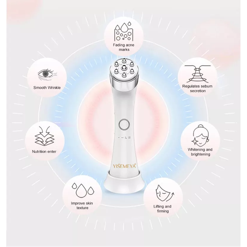 Beauty Personal Care Products 3 in1 RF LED Vibration device Face Beauty Skin Care Face Beauty Equipment