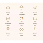 Photon Face Lifting and firming skin care beauty machine for led skin care