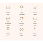 Photon Face Lifting and firming skin care beauty machine for led skin care