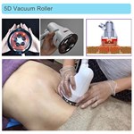 5D vacuum infrared roller cellulite reduction machine