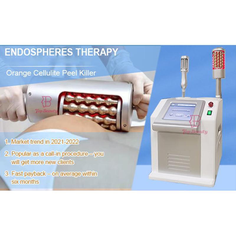 Endospheres roller massage cellulite machine