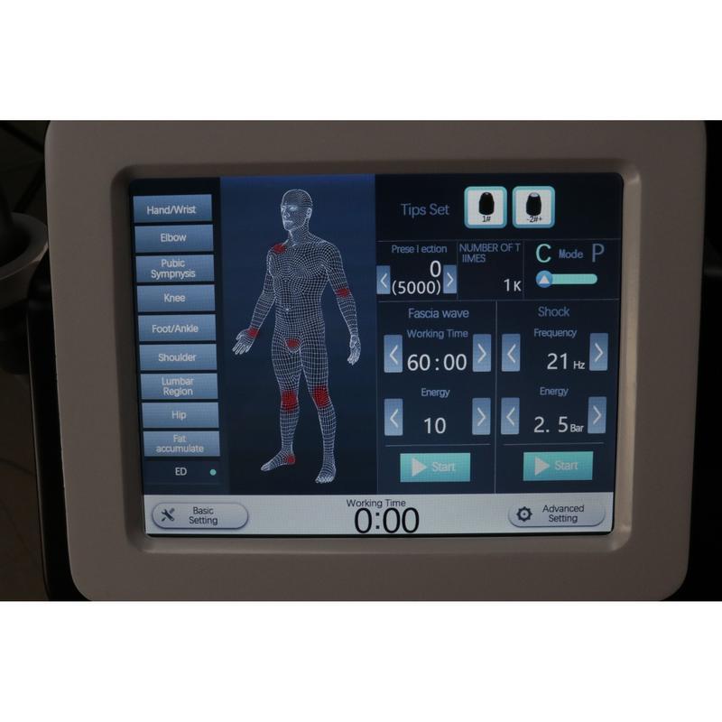 2in1 Portable Ultrashock Ultrawave Shockwave Therapy Pain Relief Ultrasound Therapy Machine