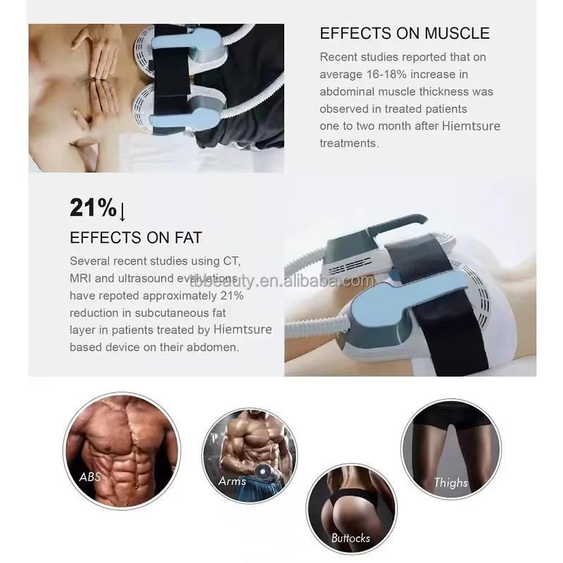 Professional Strong Power Portable Ems Body Slimming Muscle Stimulate Machine