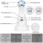 4 in 1 New Professional HIFU RF Red Light Therapy EMS Instrument Anti Wrinkle Treatment RF Equipment