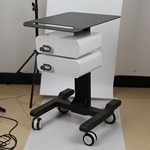 Salon hair equipment rolling trolley beauty salon cart for hairdressing