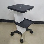 Aluminium White Salon Trolley Stand For Cavitation Beauty Machine Assembled Trolley Cart SPA