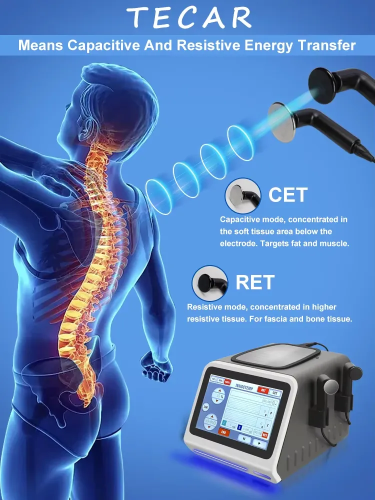 448KHZ Indiba Tecar Therapy Machine for Pain Relief & Recovery