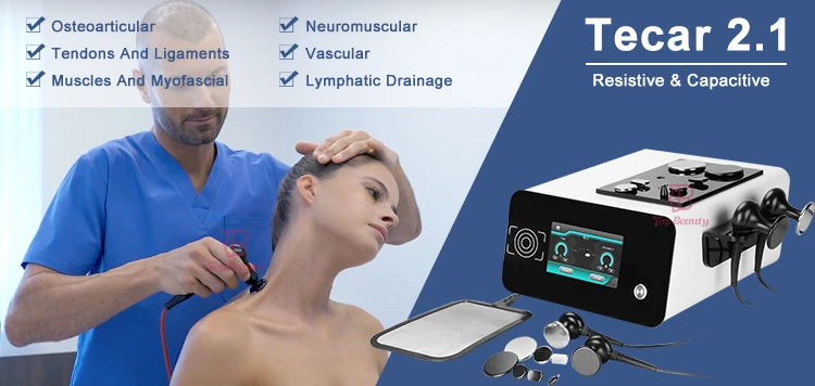 448KHz Tecar Therapy Machine for Pain Relief Physiotherapy