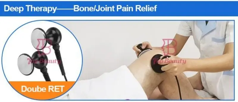 9-in-1 Tecar Therapy CET/RET + EMS + Wristband + Fascia Tool Body Pain Relief Machine