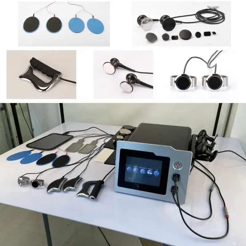 9-in-1 Tecar Therapy CET/RET + EMS + Wristband + Fascia Tool Body Pain Relief Machine