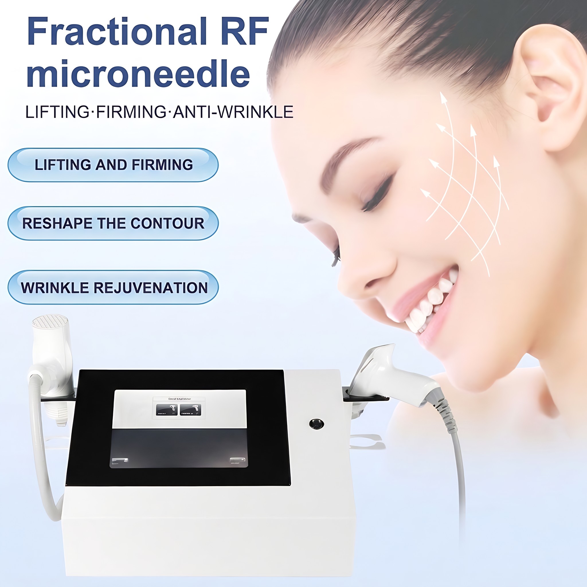 Microneedling RF Scarring Removal Skin Machine