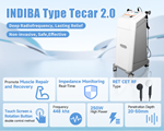 Vertical 448kHZ Tecar CET RET Therapy Device