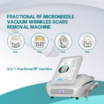 Fractional RF Skin Tightening & Scar Removal Device with 4 Tips