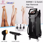 2  in 1 808nm 755nm 1064nm diode laser yag machine
