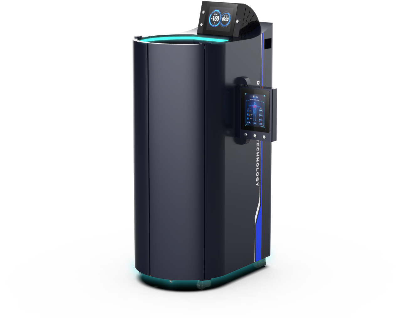 Liquid nitrogen cryotherapy chamber