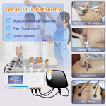 448khz  Back Pain Relief Chiropractic Tecar Therapy Machine