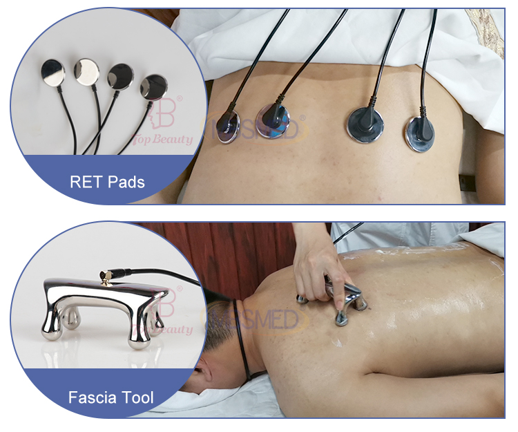 448khz  Back Pain Relief Chiropractic Tecar Therapy Machine