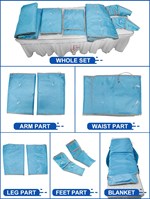 3 in 1 Infrared EMS Pressotherapy Body Slimming Suit  Lymphatic Drainage  Machine