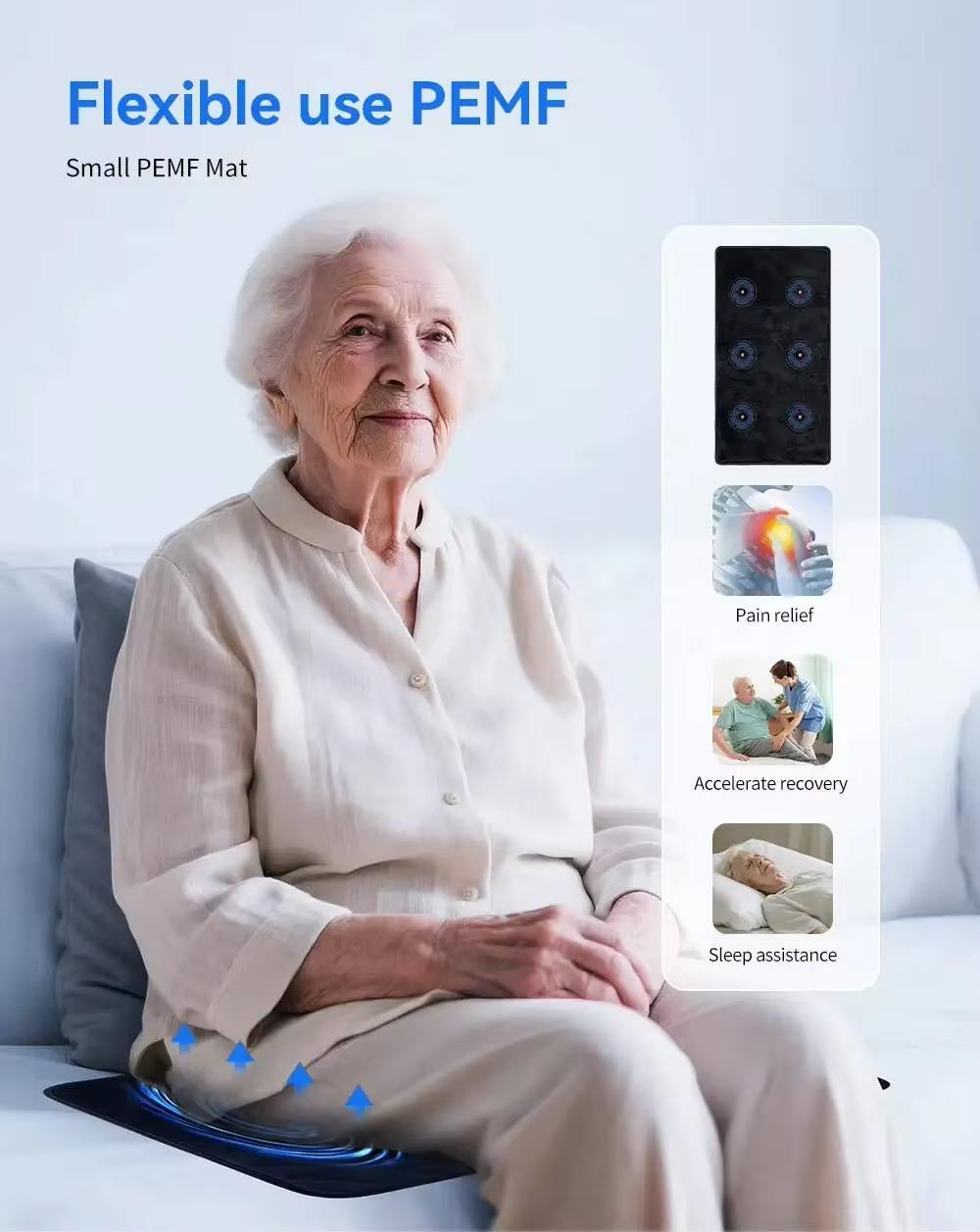 Blood Circulation Massager Extracorporeal Pemf Magnetic Therapy Mat