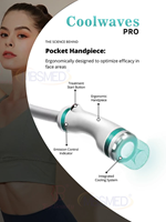 Coolwave Facial and Body Sculpting Coolwave Device for Wrinkle Reduction And Slimming
