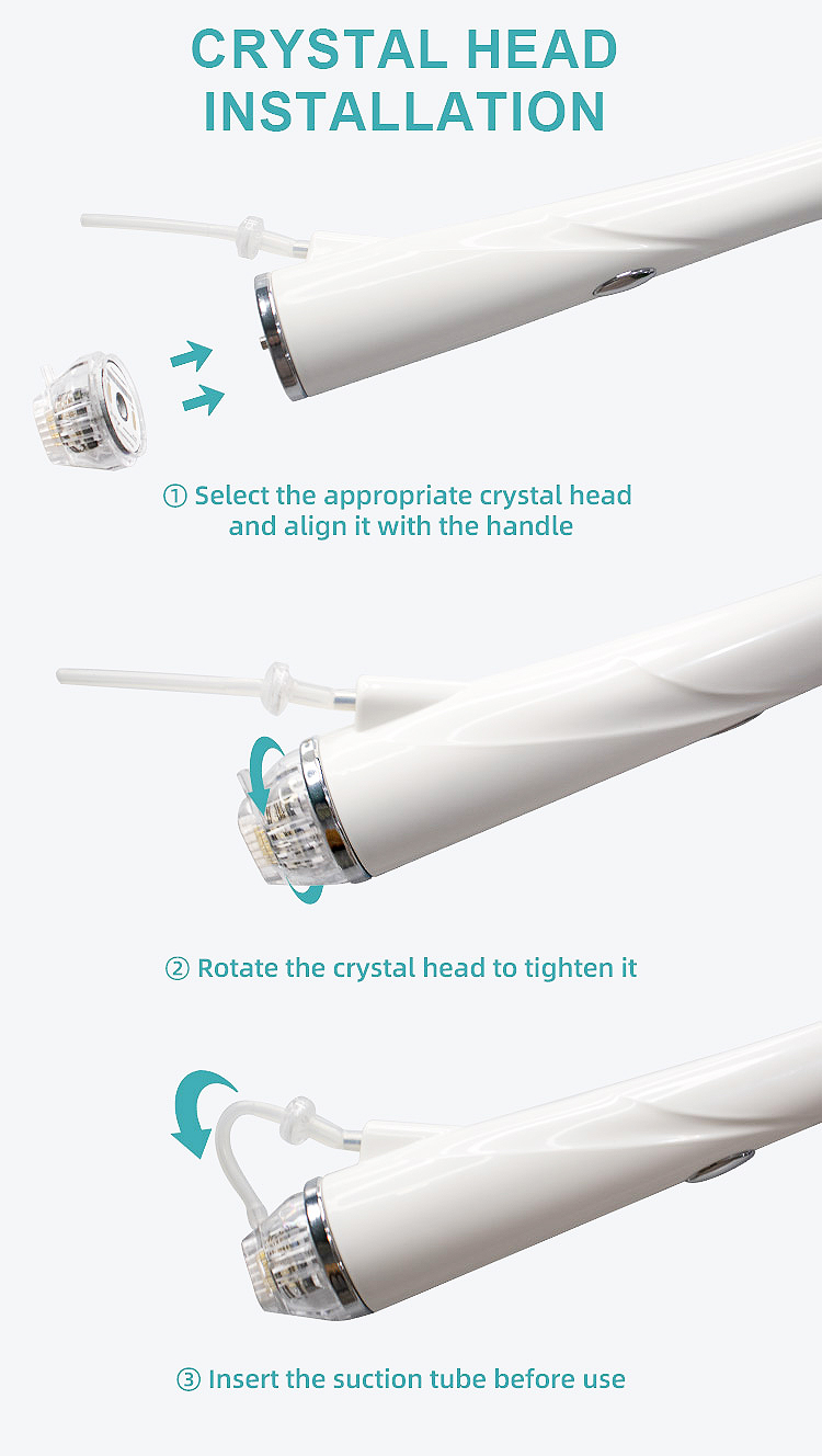 Fractional RF Skin Tightening & Scar Removal Device with 4 Tips