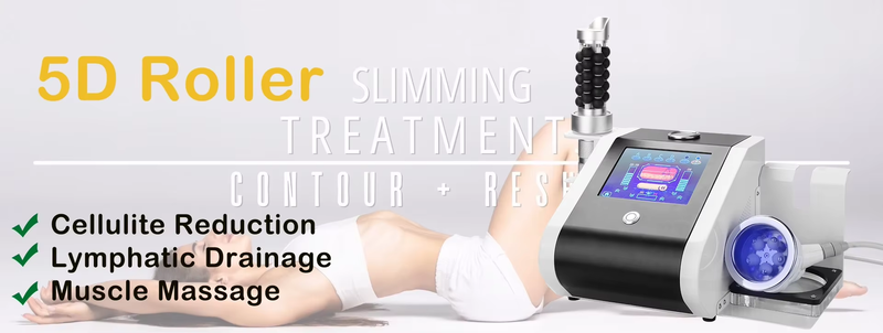 360 Rotating Cellulite Reduction Suction Inner Ball Roller Massage machine
