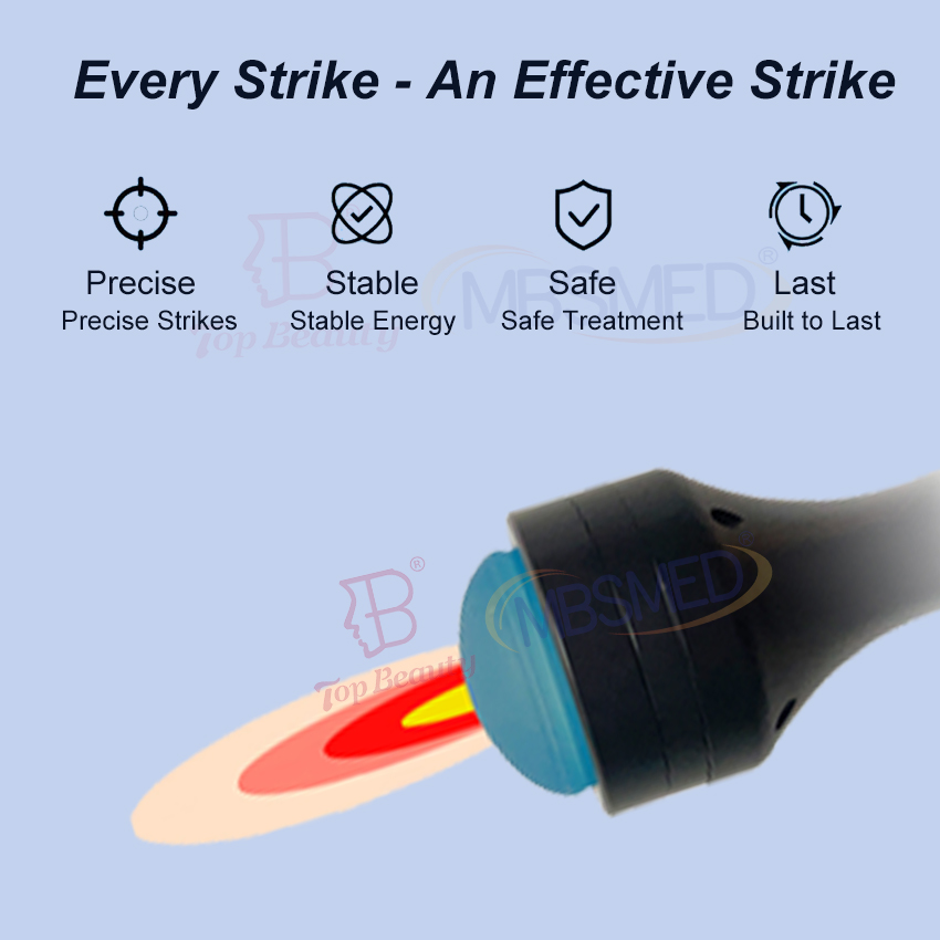 12cm depth Focused Shockwave Therapy Machine for Pain Management & ED Treatment