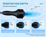 12cm depth Focused Shockwave Therapy Machine for Pain Management & ED Treatment