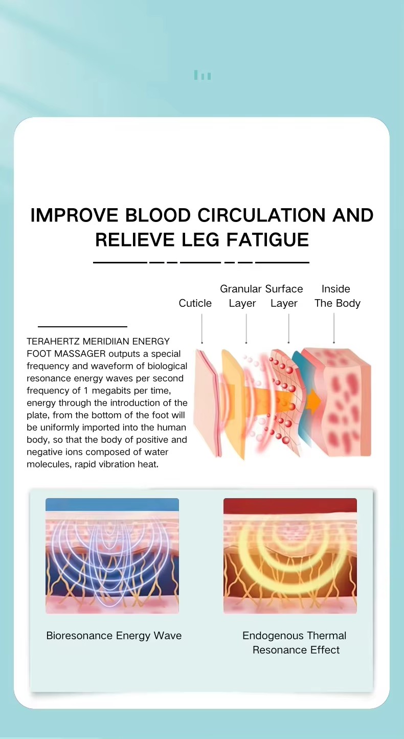 Terahertz PEMF Foot Massager Machine