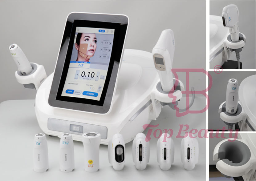 Facial Lifting Skin Tight Forehead Wrinkles Remove HIFU Vmax Beauty Device